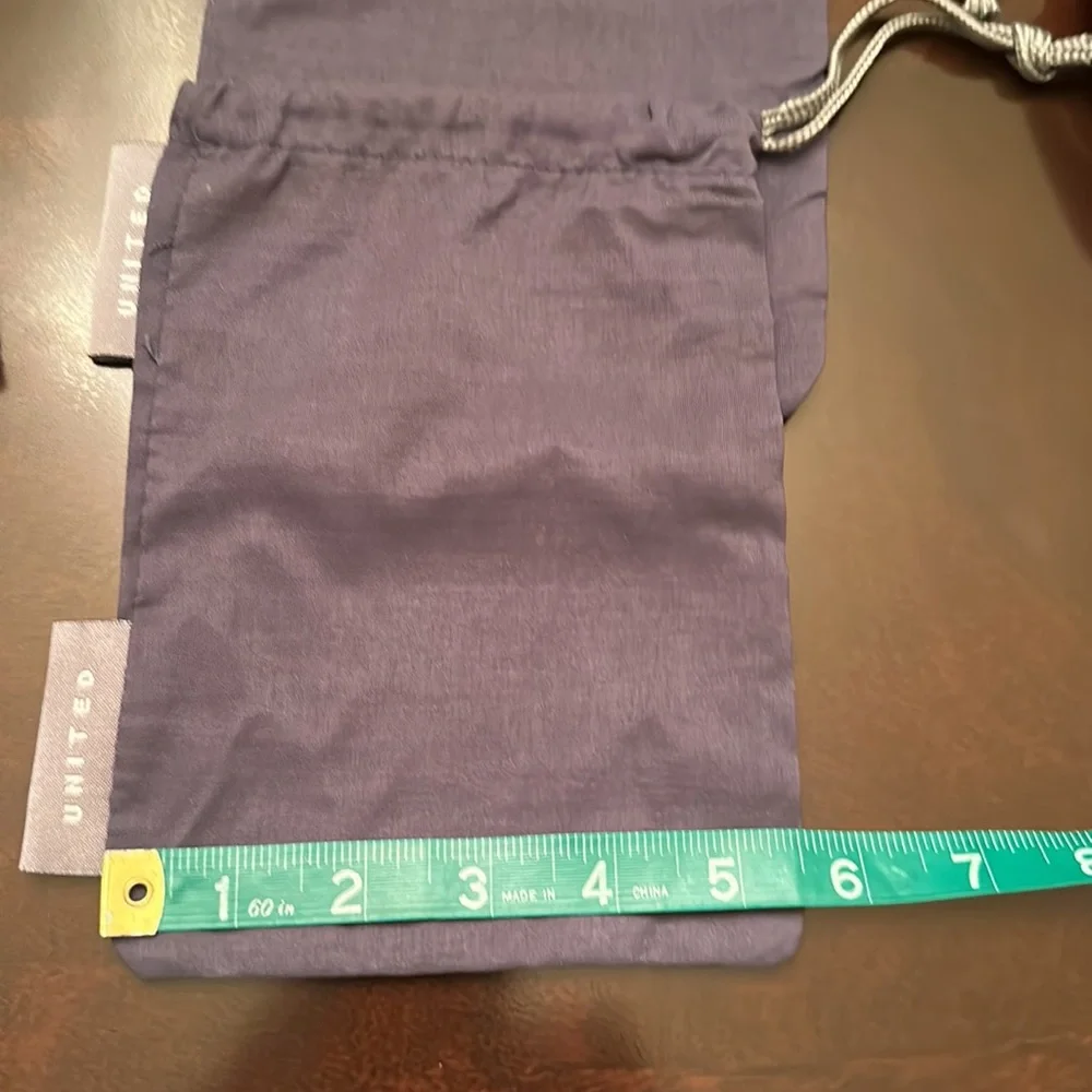 Bundle of 8 UNITED Small 7.5”X 5.5”Drawstring Dust Bags